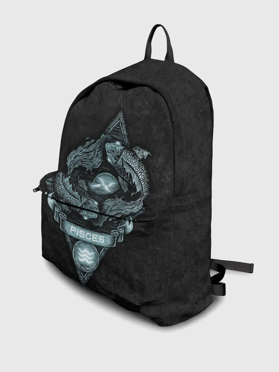 Рюкзак джинсовый / РЫБЫ