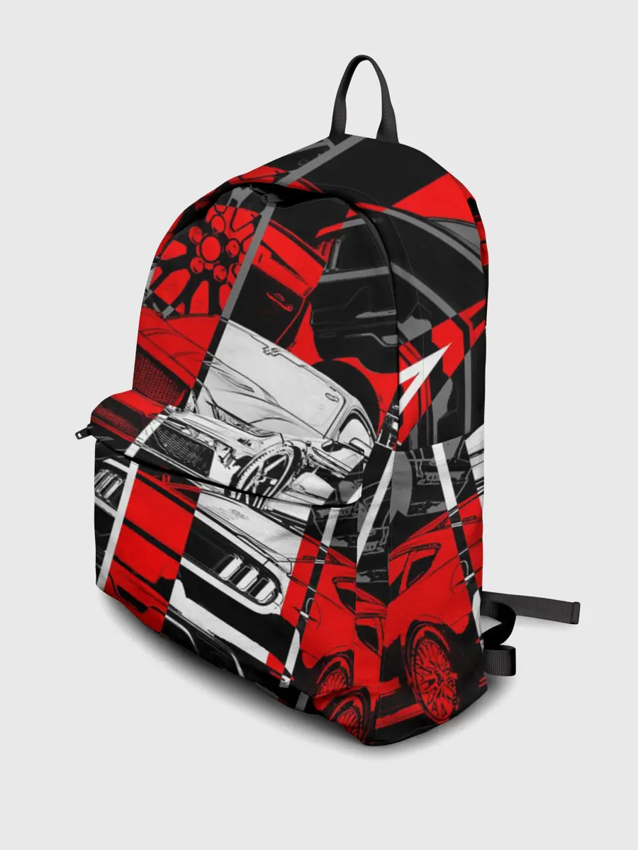 Рюкзак джинсовый / Автомобили