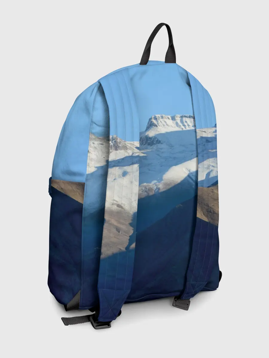 Рюкзак джинсовый / Снежные горы
