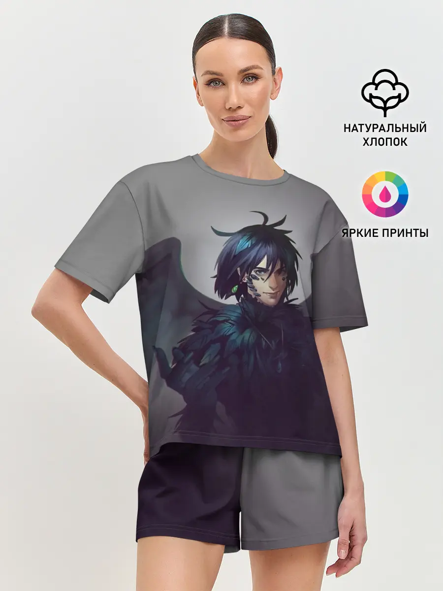 Женская пижама с шортами / Пендрагон