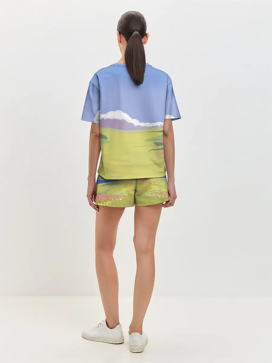 Женская пижама с шортами / Ходячий замок Howl