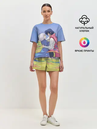 Женская пижама с шортами / Ходячий замок Howl