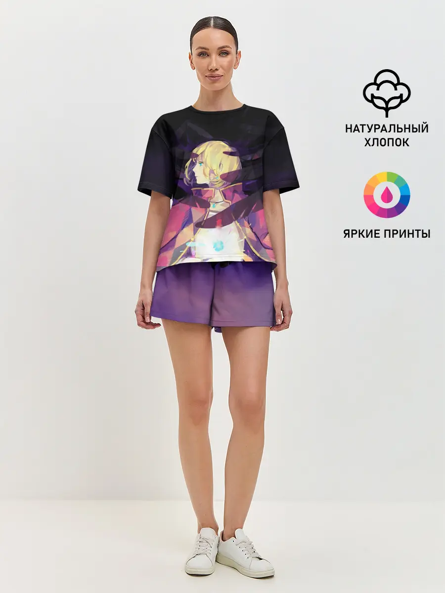 Женская пижама с шортами / Крылья Хаула