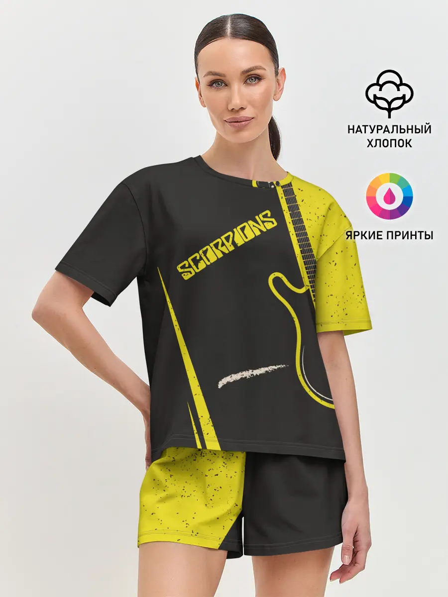 Женская пижама с шортами / Scorpions