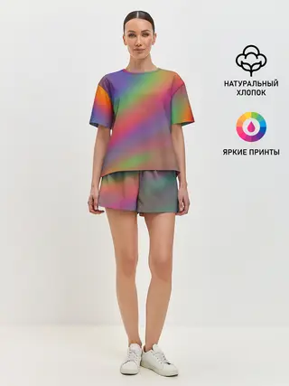 Женская пижама с шортами / ГРАДИЕНТ