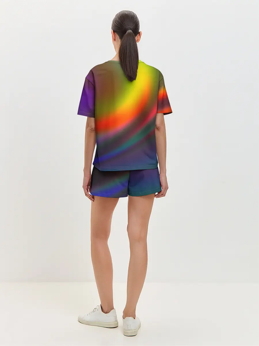 Женская пижама с шортами / ГРАДИЕНТ