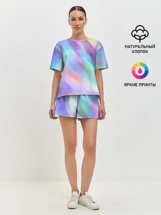 Женская пижама с шортами / ГРАДИЕНТ