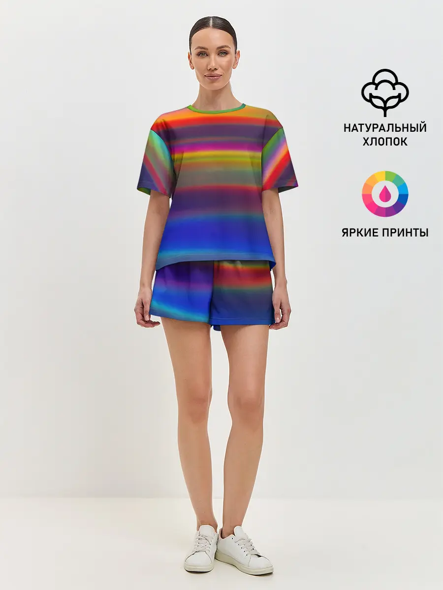 Женская пижама с шортами / ГРАДИЕНТ
