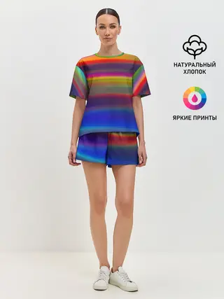 Женская пижама с шортами / ГРАДИЕНТ