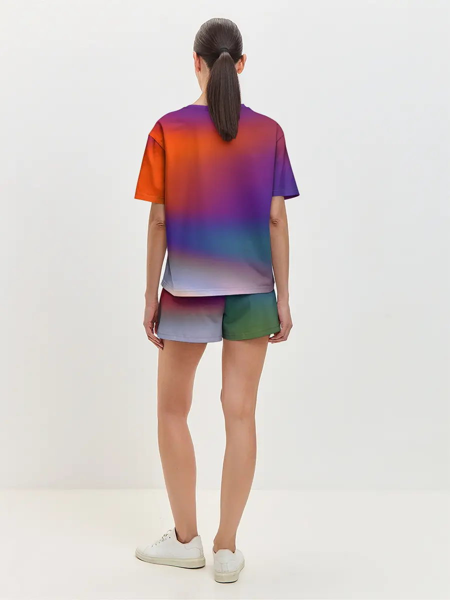 Женская пижама с шортами / GRADIENT