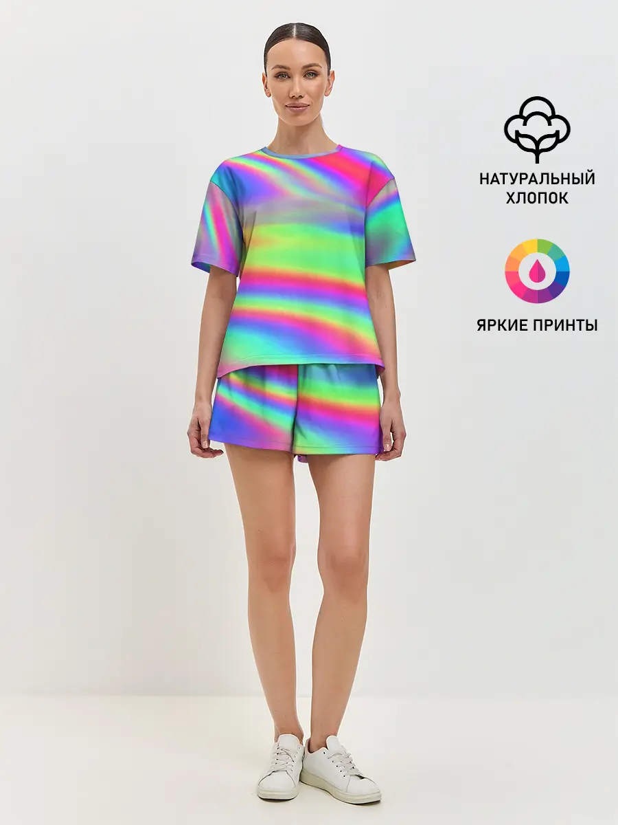 Женская пижама с шортами / GRADIENT