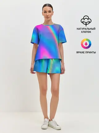Женская пижама с шортами / GRADIENT