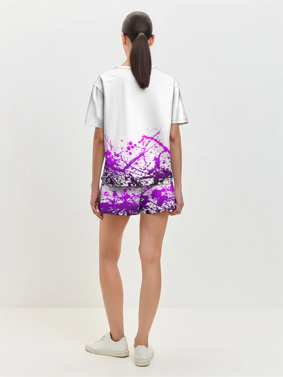 Женская пижама с шортами / SUBARU