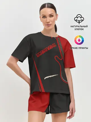 Женская пижама с шортами / Scorpions
