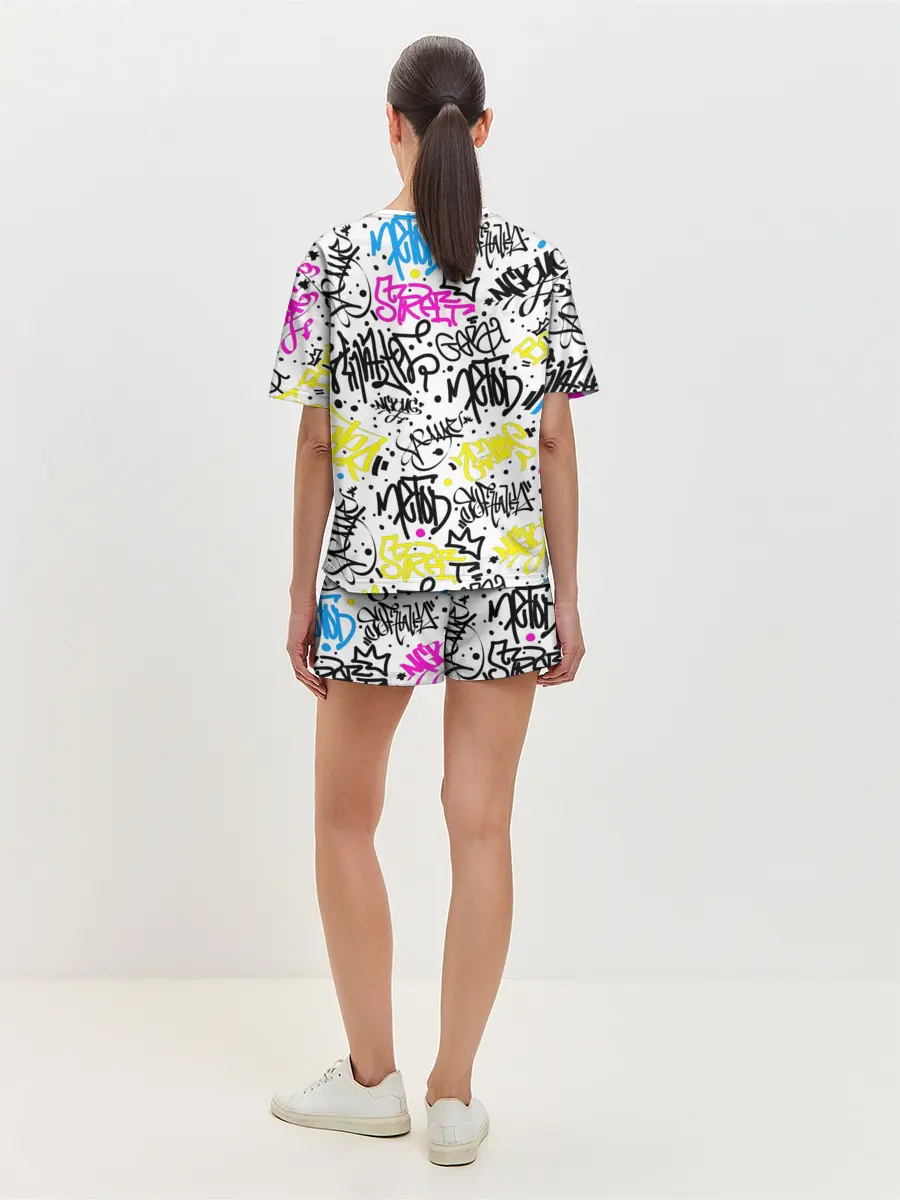 Женская пижама с шортами / MARSHMELLO