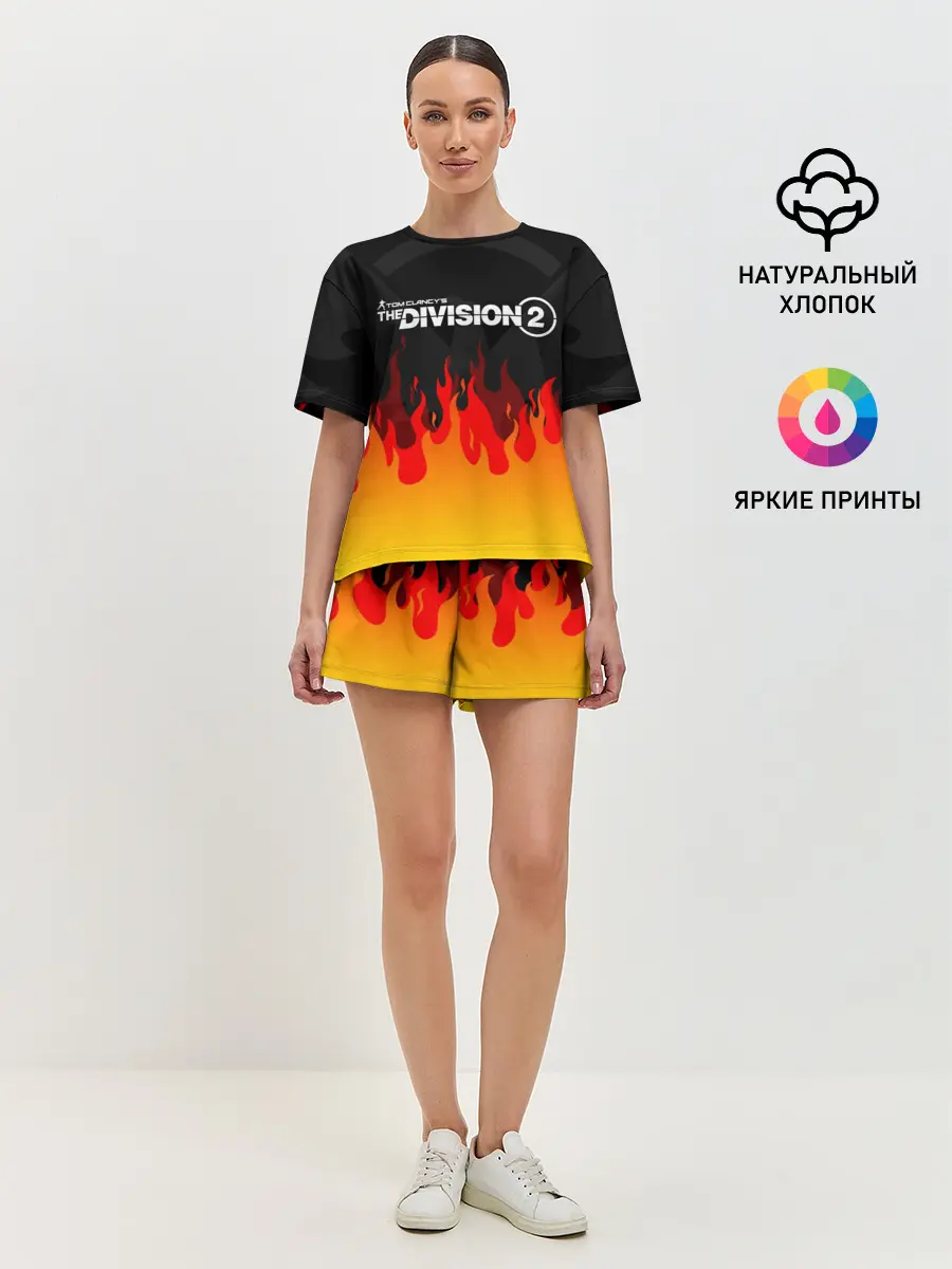 Женская пижама с шортами / THE DIVISION 2