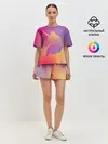 Женская пижама с шортами / Unicorn gradient