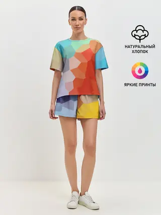 Женская пижама с шортами / Пикси кристаллы