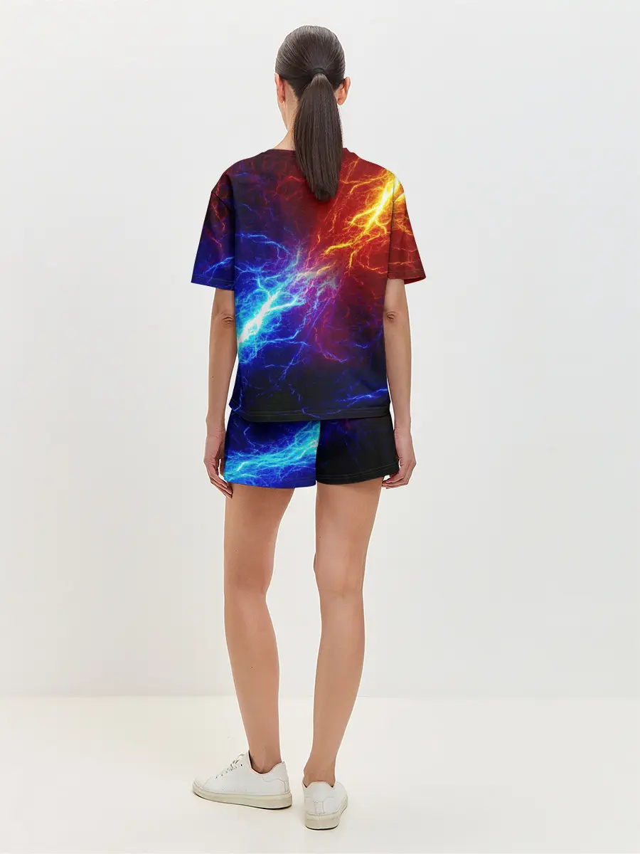 Женская пижама с шортами / БИТВА МОЛНИЙ / BATTLE FLASH