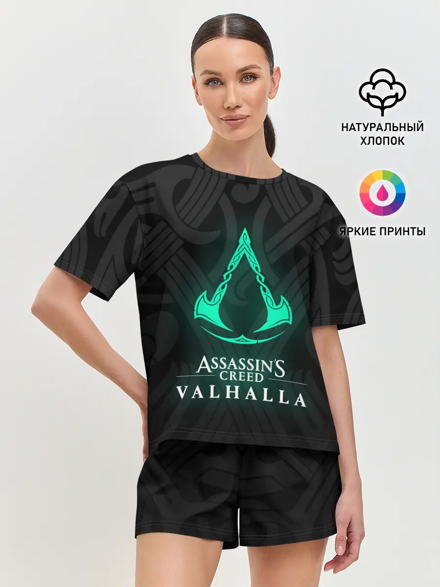 Женская пижама с шортами / ASSASSINS CREED VALHALLA