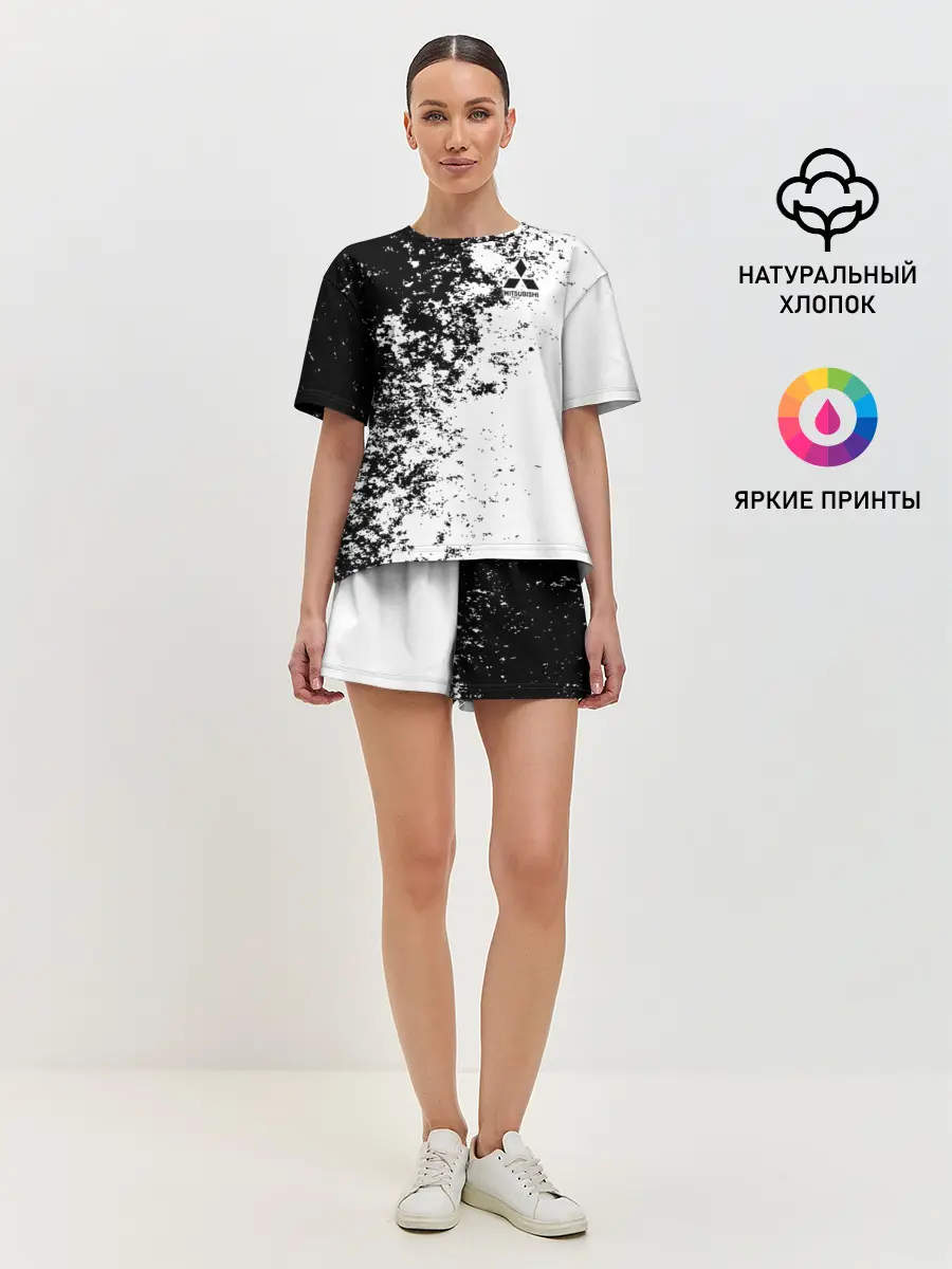 Женская пижама с шортами / Mitsubishi