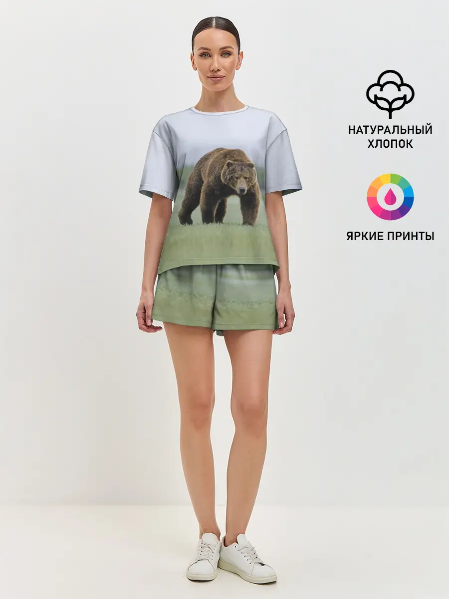 Женская пижама с шортами / Россия