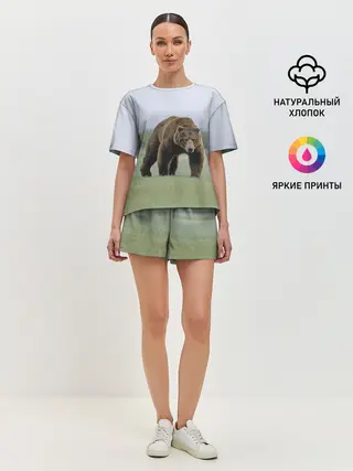 Женская пижама с шортами / Россия