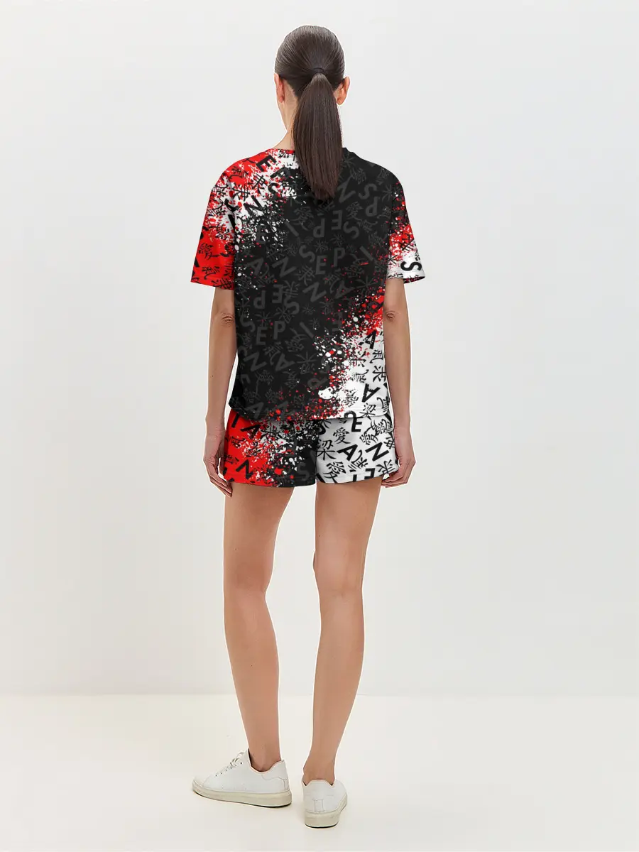 Женская пижама с шортами / SENPAI