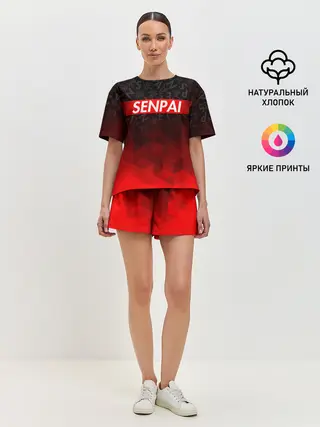 Женская пижама с шортами / SENPAI