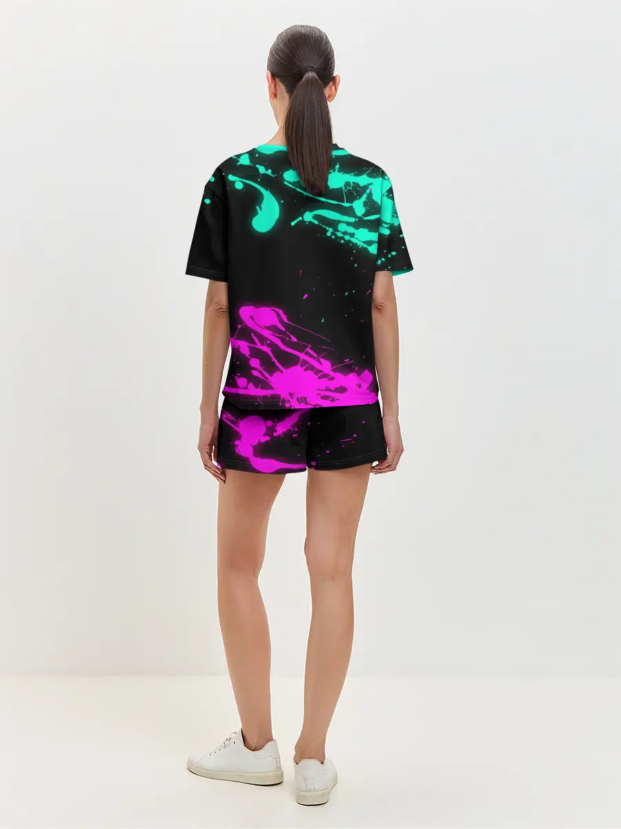 Женская пижама с шортами / Blink-182