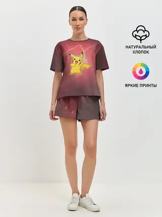 Женская пижама с шортами / Pokemon