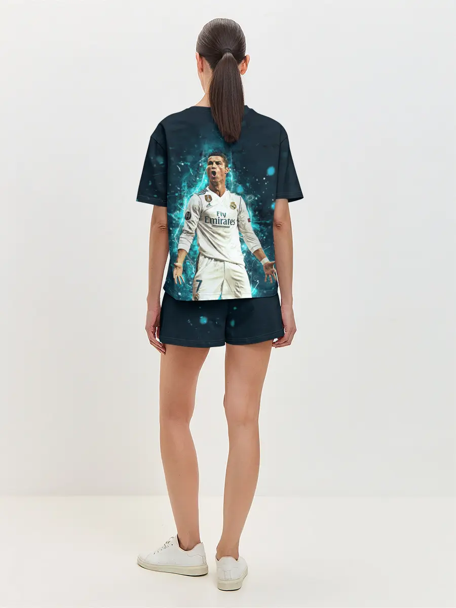 Женская пижама с шортами / Роналдо