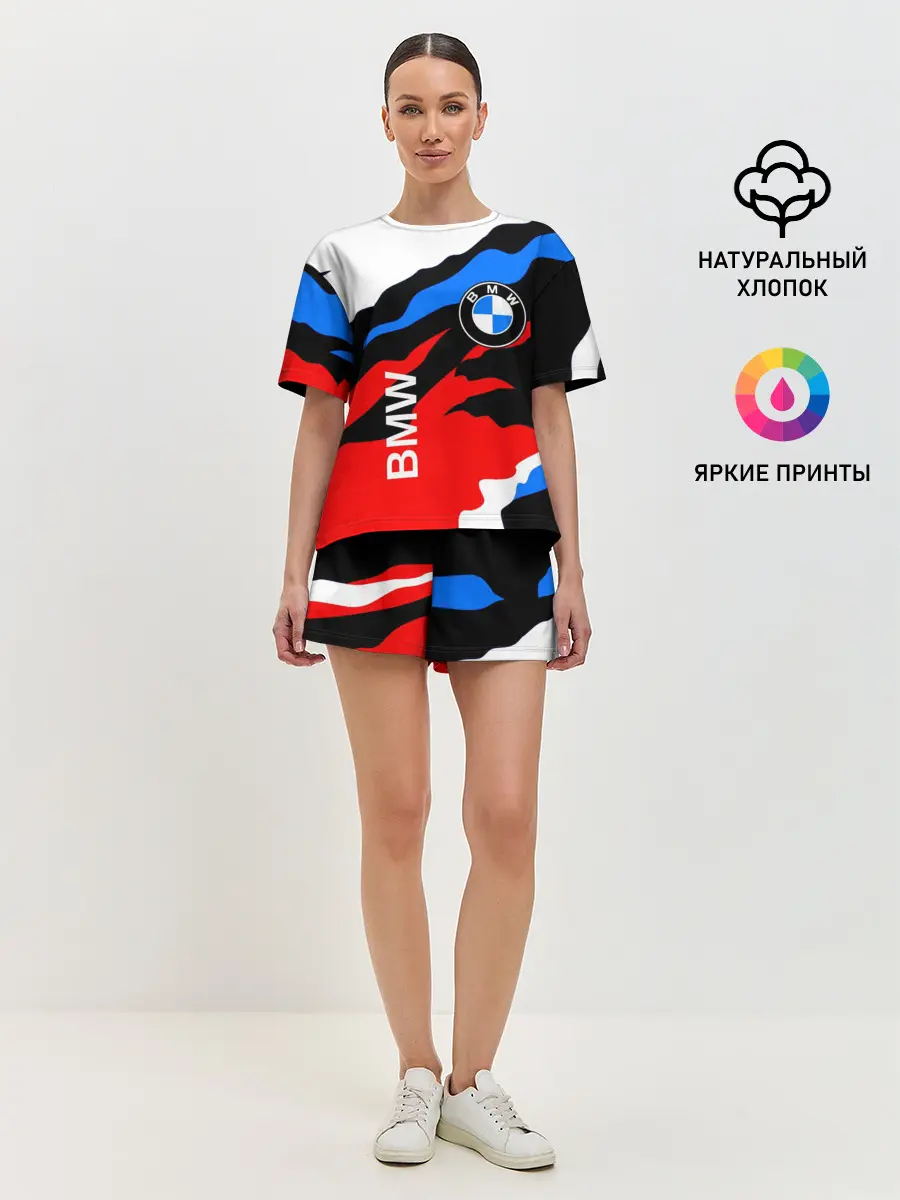 Женская пижама с шортами / BMW