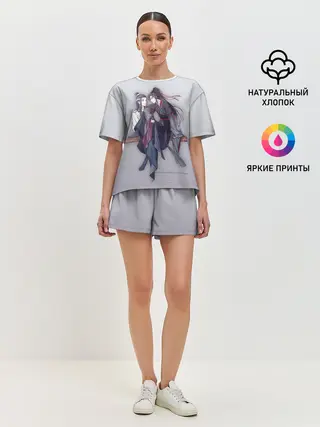 Женская пижама с шортами / Магистр дьявольского культа