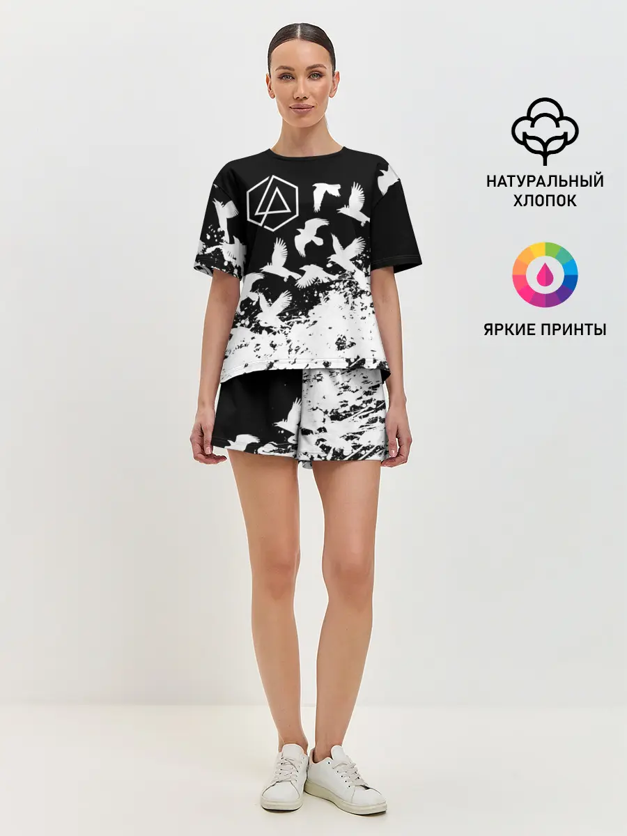 Женская пижама с шортами / LINKIN PARK [1]