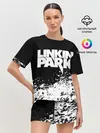 Женская пижама с шортами / LINKIN PARK [4]