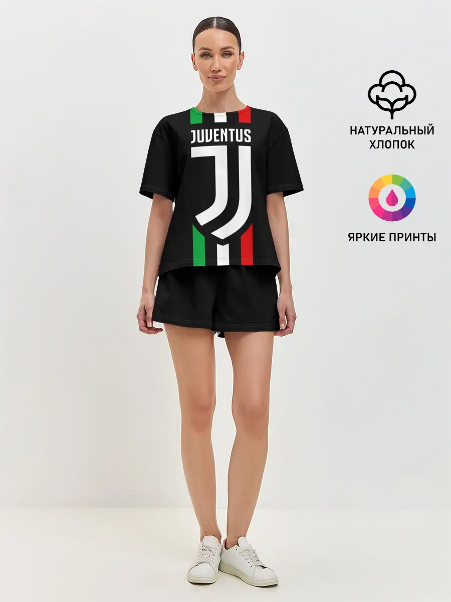 Женская пижама с шортами / JUVENTUS
