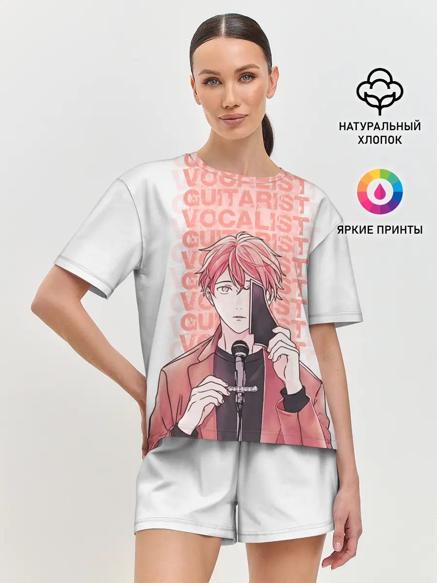 Женская пижама с шортами / Vocalist and Guitarist