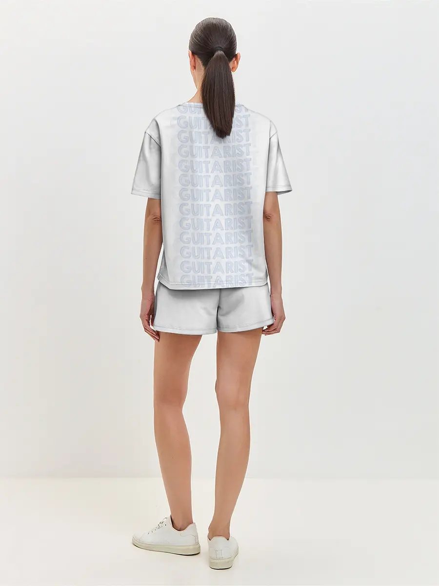Женская пижама с шортами / Guitarist