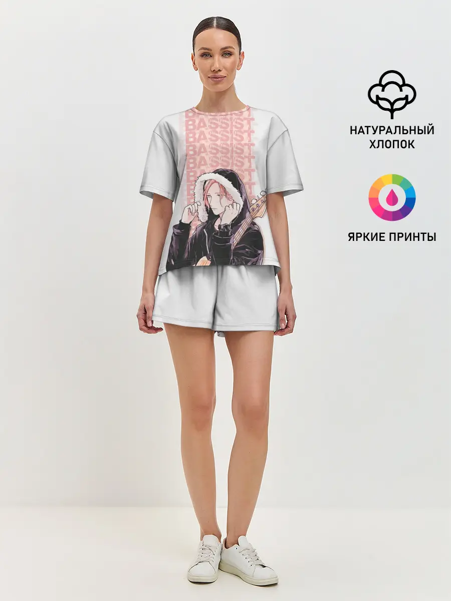 Женская пижама с шортами / Bassist