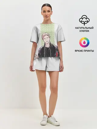 Женская пижама с шортами / Drummer