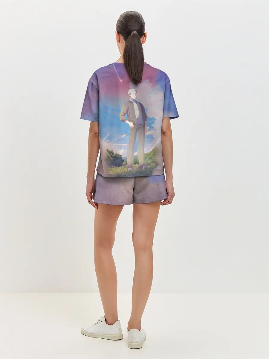 Женская пижама с шортами / Харуки и Акихико