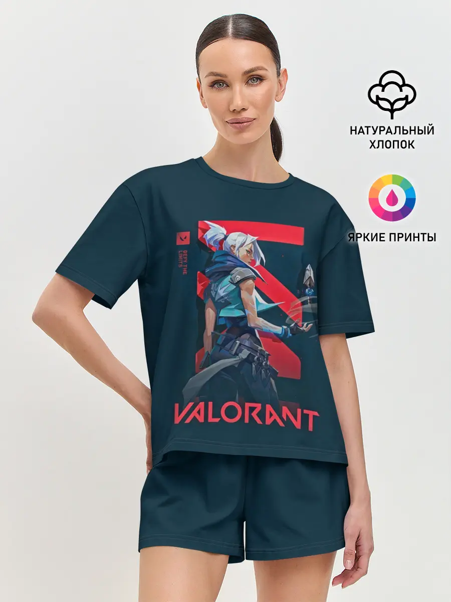 Женская пижама с шортами / VALORANT