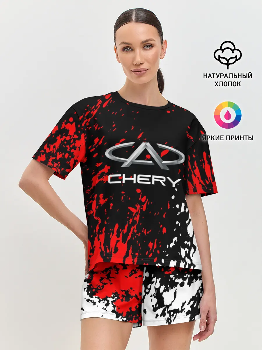 Женская пижама с шортами / CHERY