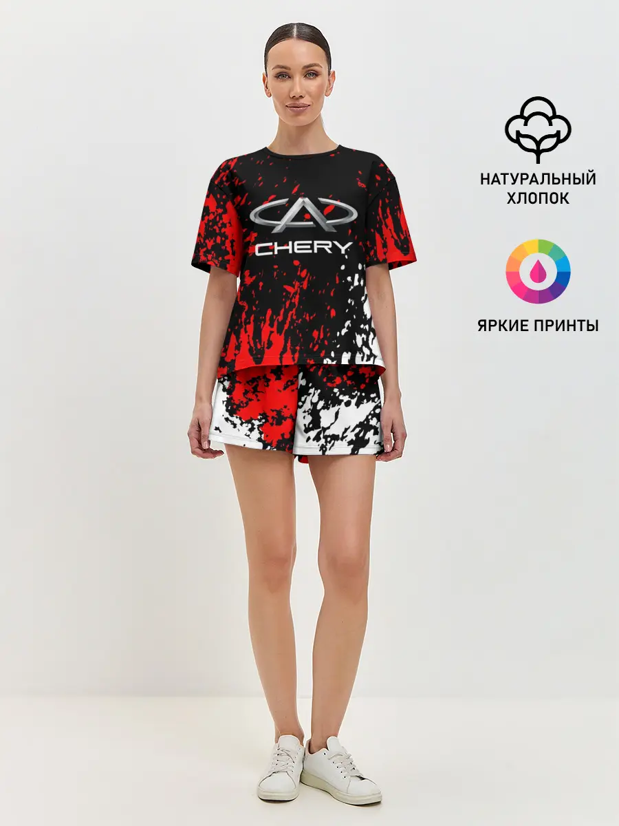 Женская пижама с шортами / CHERY