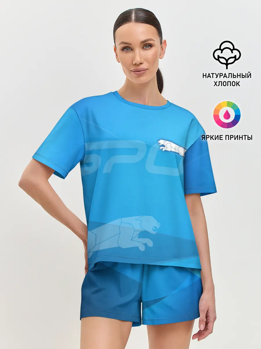 Женская пижама с шортами / Спорт