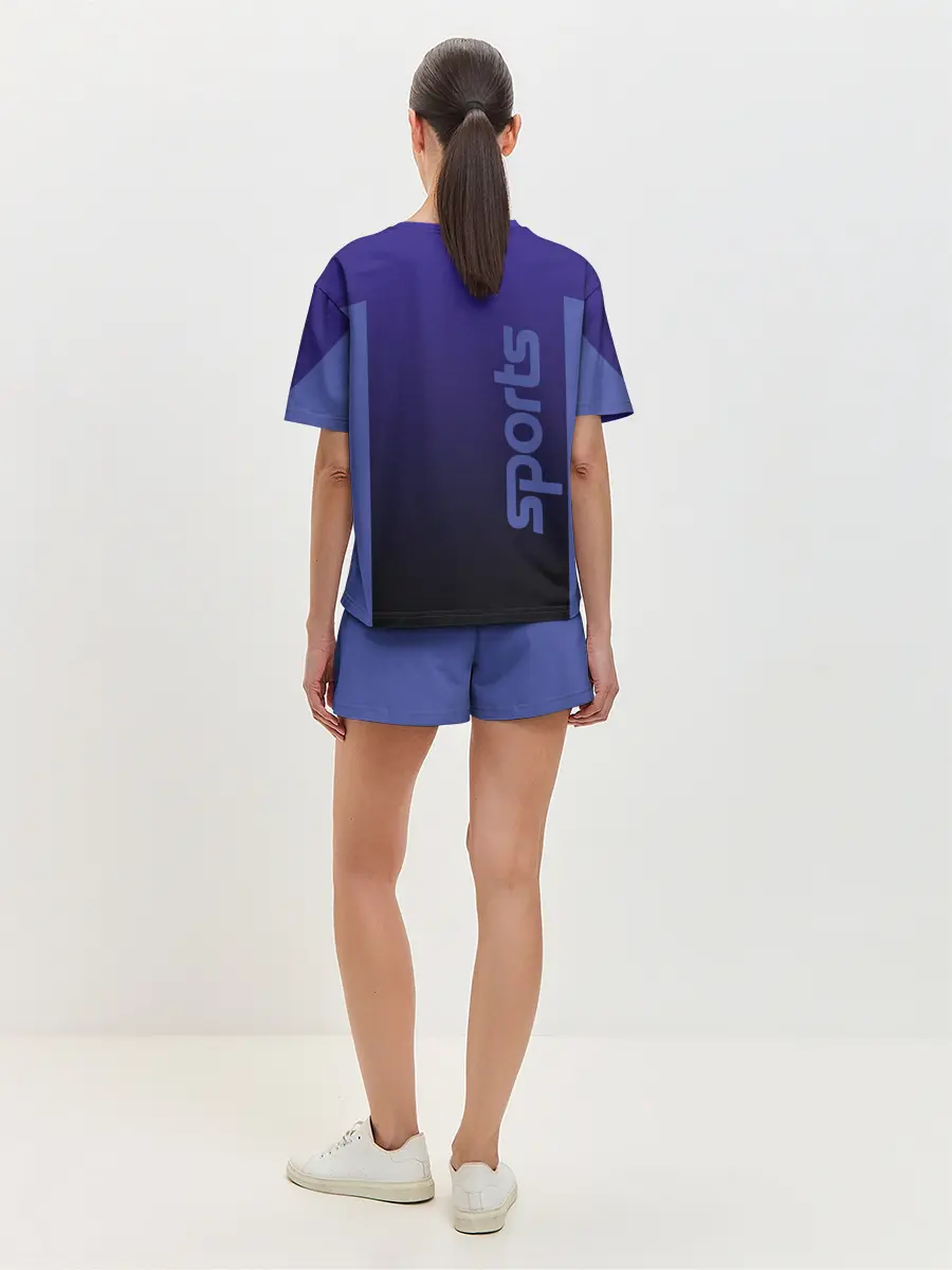 Женская пижама с шортами / Спорт