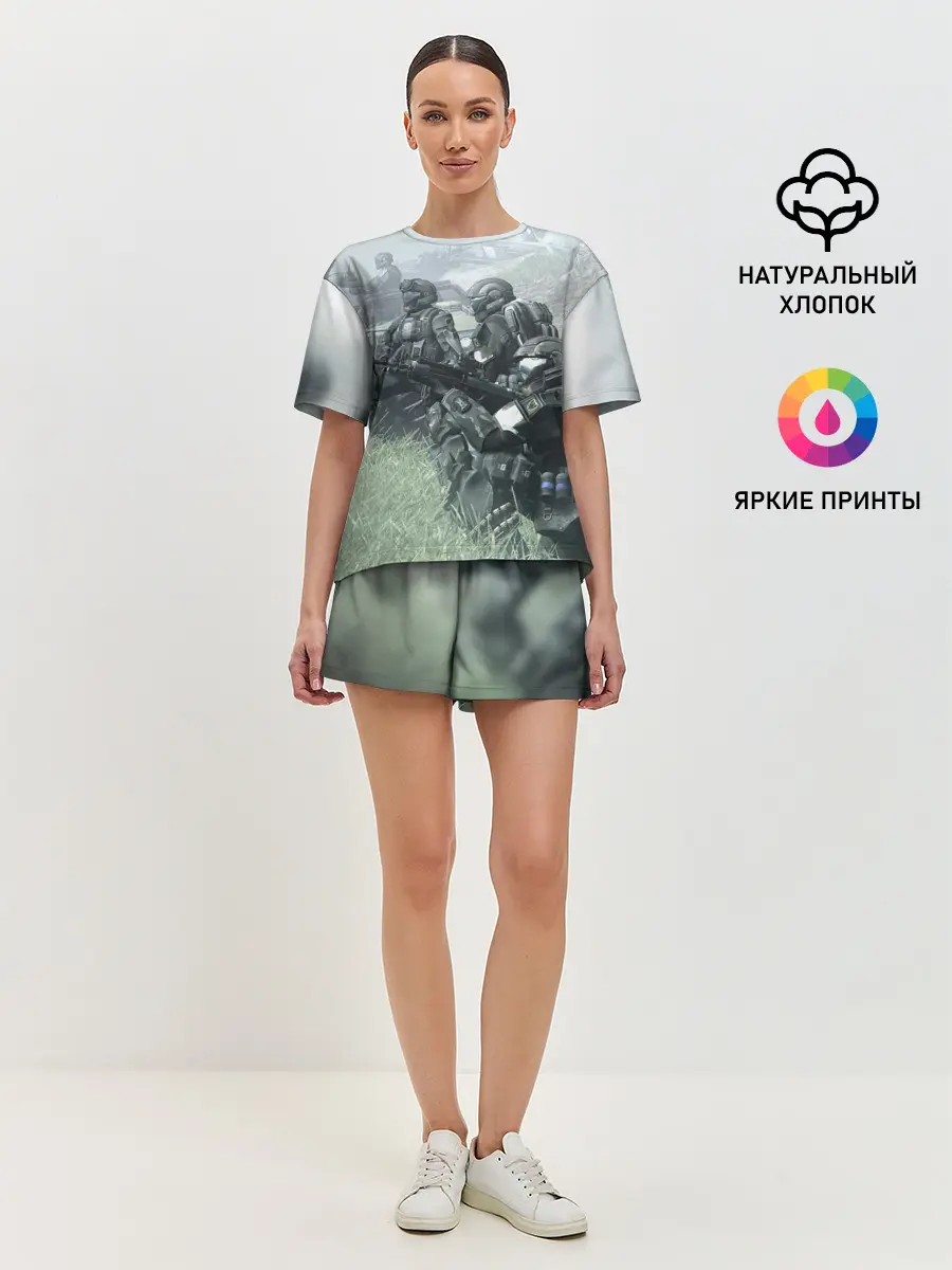 Женская пижама с шортами / Halo 2