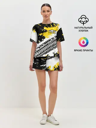 Женская пижама с шортами / CHEVROLET