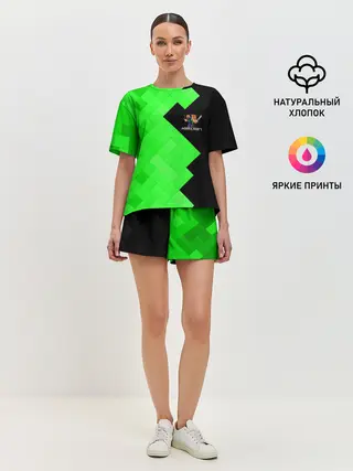 Женская пижама с шортами / MINECRAFT